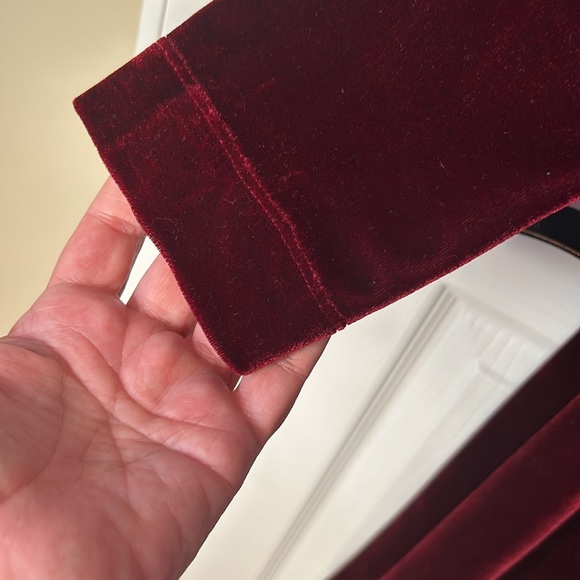 Soft Surroundings Velour V-Neck Dress (XL) - Picture 4 of 12